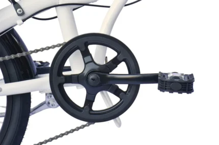 WYNN Faltrad 20 Zoll FOLD1.0 weiß Rahmenhöhe 27 cm Damen Herren Klapprad 6 Gänge V-Brake