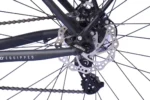 WYNN Gravelbike Gravel 28 Zoll GRL1.1 grau Rahmenhöhe 54 cm Damen Herren 14 Gänge Gepäckträger Schutzbleche – Image 7