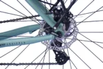 WYNN Gravelbike Gravel 28 Zoll GRL1.1 grün Rahmenhöhe 58 cm Damen Herren 14 Gänge Gepäckträger Schutzbleche – Image 6