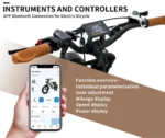 E Bike Herren Elektrofahrräder-Ebike mit einem Akku, E-Bike Ebike Herren Elektrofahrrad 7-Gang,E-Mountainbike FatBike,Farb-LCD, 13,5Ah – Image 7
