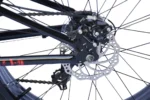 WYNN Fatbike 24 Zoll FAT1.0 schwarz-rot Rahmenhöhe 30 cm Kinder 7 Gänge mech. Scheibenbremse – Image 3