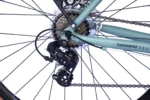 WYNN Gravelbike Gravel 28 Zoll GRL1.1 grün Rahmenhöhe 58 cm Damen Herren 14 Gänge Gepäckträger Schutzbleche – Image 2