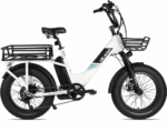 für Erwachsene, Leichter Aluminiumrahmen Elektrofahrrad, Shimano 7 Gänge mit Federgabel Ebike für Damen und Herren
