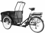 SachsenRAD E-Lastenrad T1, Flexible Transportbox mit Versteckter,Abschließbarer Box mit LCD Display und StVZO-Zugelassung für Kindertransport, usw – Image 3