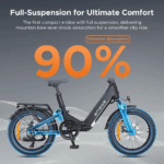 ENGWE E Bike mit APP, ebike 48V 13.5Ah Akku bis 135km, Drehmomentsensor & hydraulische Bremsen, 20  3.0 Reifen, 2 Stunden aufgeladen – Image 2