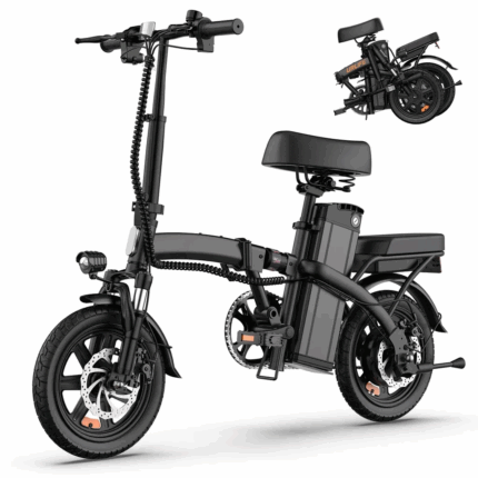 14 Zoll E-Bike Klappräder E-Bikes 250W, 25km/h, 60 km Reichweite, 36V/7.5Ah AKKU Elektrofahrrad Klappbar E-Bike City E-Bikes & E-Hollandräder Faltbar