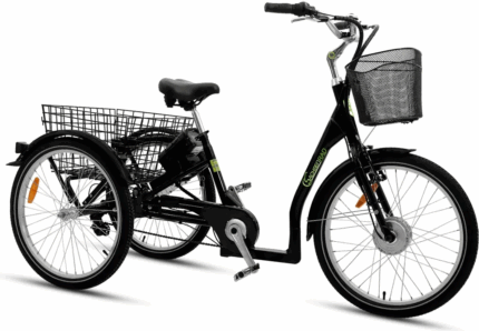 SachsenRad E-Lastenrad T3A Trio Edition 2025 mit Alarmanlage mit LCD Display und StVZO-Zugelassung