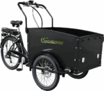 SachsenRAD E-Lastenrad T1 Grand Trunk, Flexible Transportbox mit Versteckter,Abschließbarer Box mit LCD Display und StVZO-Zugelassung, Kindertransport – Image 3